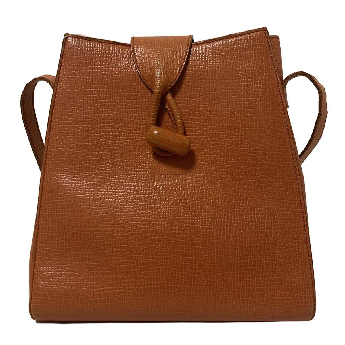 Auth LOEWE - Orange Leather Shoulder Bag | eBay Auth LOEWE - Orange Leather Shoulder Bag | eBay