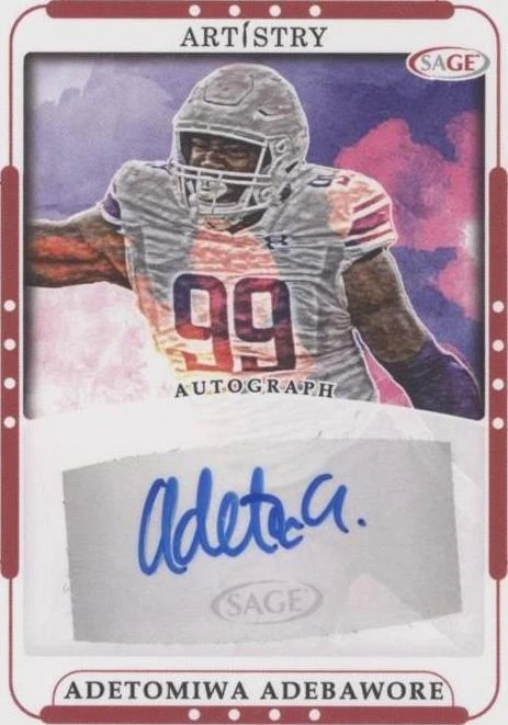 2023 SAGE Artistry Adetomiwa Adebawore #ART-AA