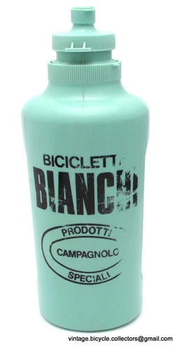 VINTAGE Race Bike Eroica BIANCHI ORIGINAL 70S WATERBOTTLE Made in Italy