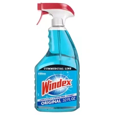 32 oz. Windex Trigger Bottle Commercial Line Original Glass Cleaning Cleaner