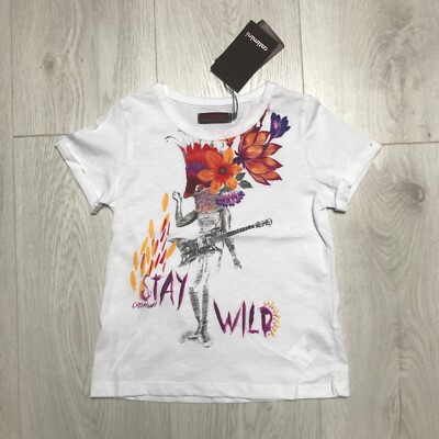 Catimini Mädchen Kurzarm-T-Shirt 5 Jahre neu mit Etikett