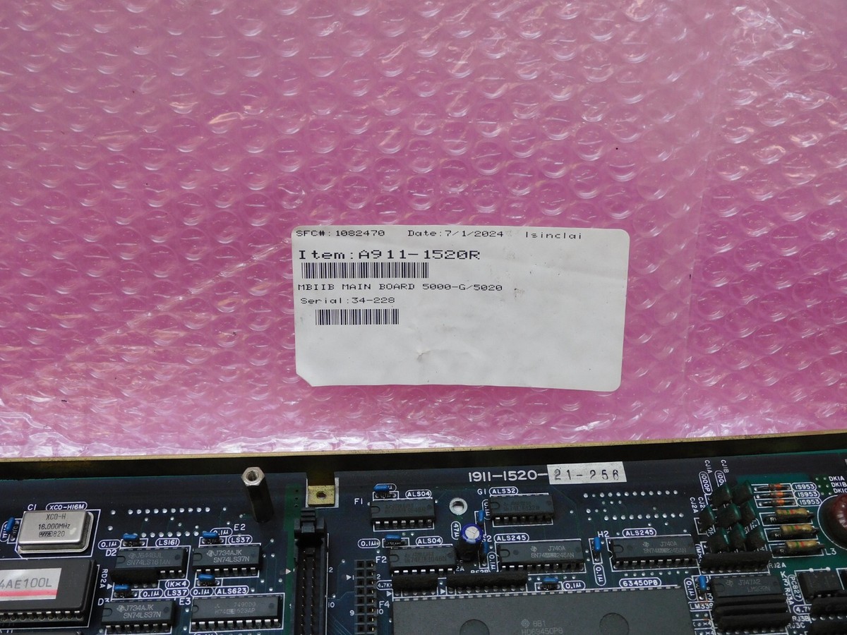 OKUMA OPUS 5000II MAIN BOARD IIB E4809-045-091-C 1911-1520-21-256