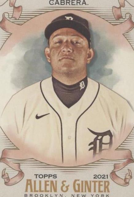 2021 Topps Allen & Ginter's - Miguel Cabrera #109 - 1 of 1