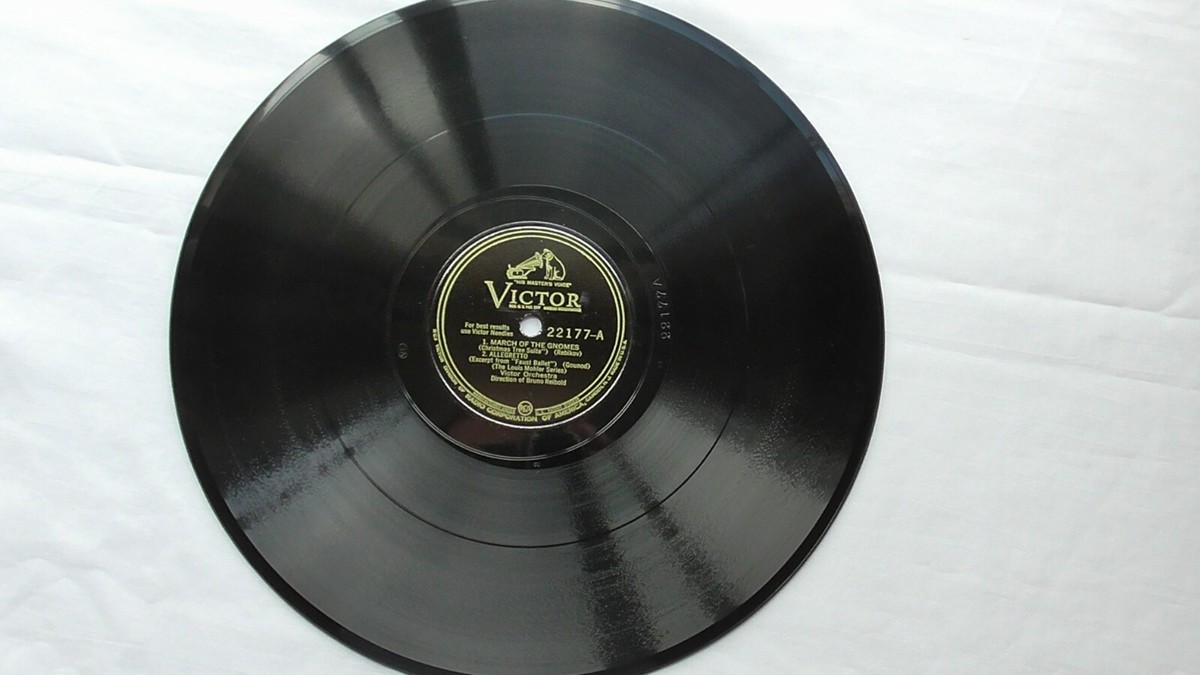 Victor Orchestra 78rpm Single 10-inch Victor Records VE #22177