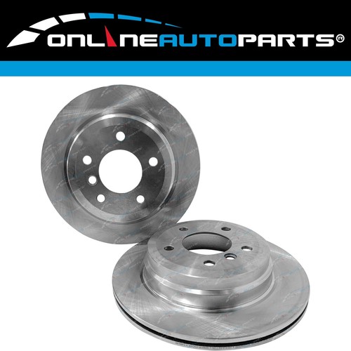 Rear Disc Brake Rotors for BMW 318i E30 4cyl 1.8L 8387 300mm OD