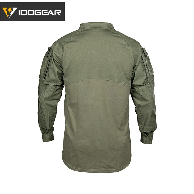 IDOGEAR BSR Tactical Shirt Combat Military w/ Elbow Pads Paintball Cargo Hunting - Image 2 of 4