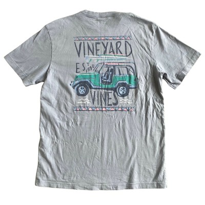 Vineyard Vines Tee Shirt Jeep Beach 