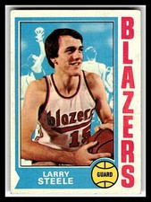 1974-75 Topps #21 Larry Steele