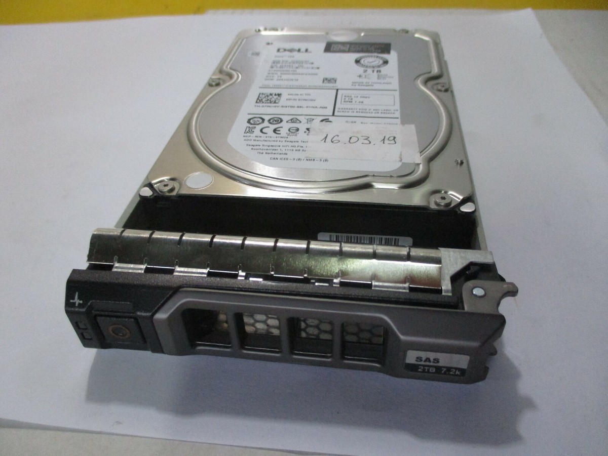 DELL H194D 7RCGV 2TB 7.2K SAS 12GB 3.5