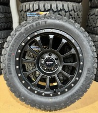 20x9 Pro Comp PXA34 Rockwell Black Wheels 32 AT Tires 6x135 Ford F150 Expedition