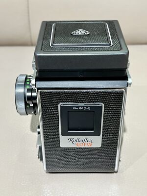 New Rollei Rolleiflex 4.0FW TLR Camera Prototype Black Lizard
