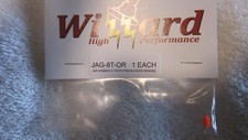 WIZZARD JAG HOBBIES 8 TOOTH PINION GEAR ORANGE JAG-8T-OR