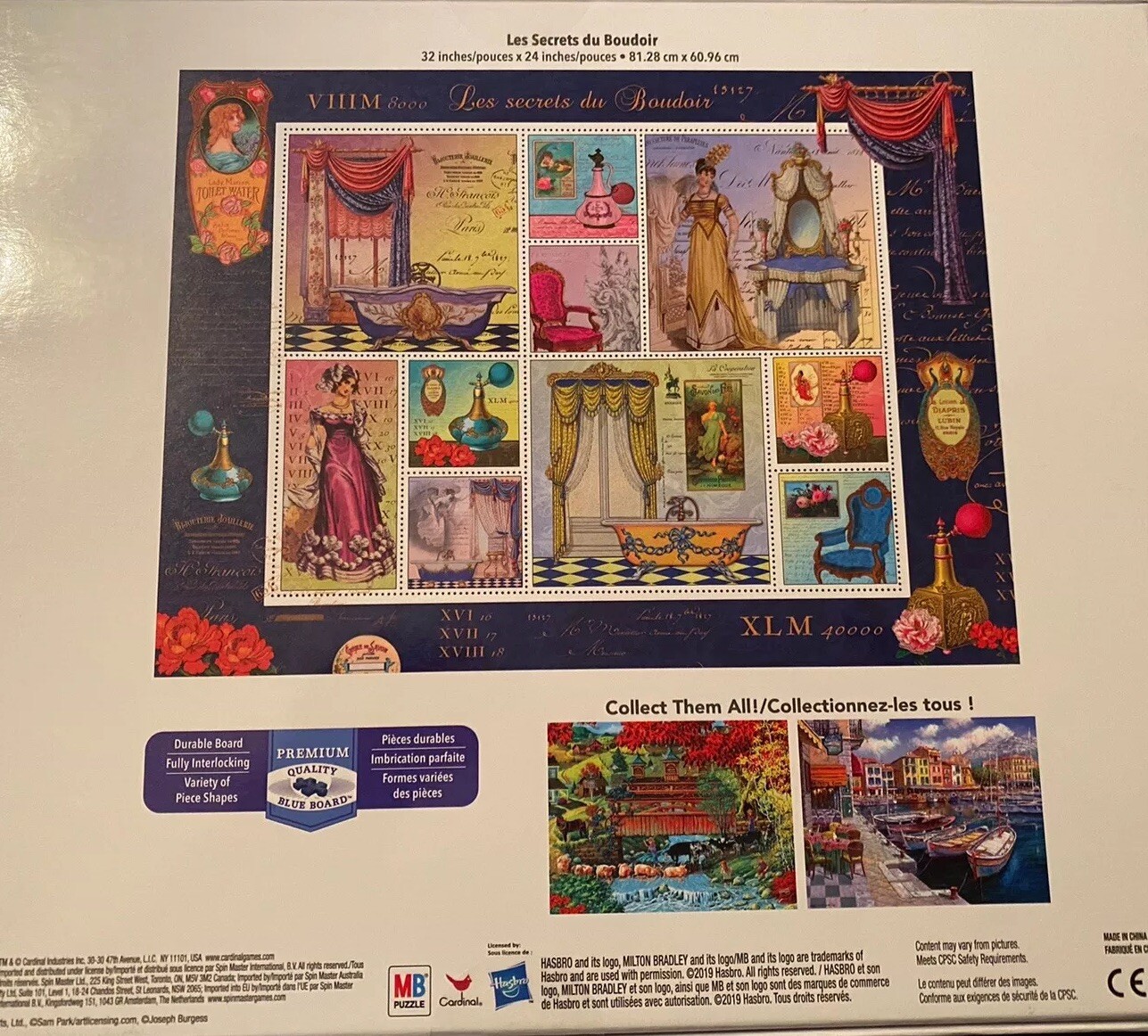 MB Cardinal Jigsaw 2000 Piece Puzzle Finchley Paper Art FREE SHIPPING