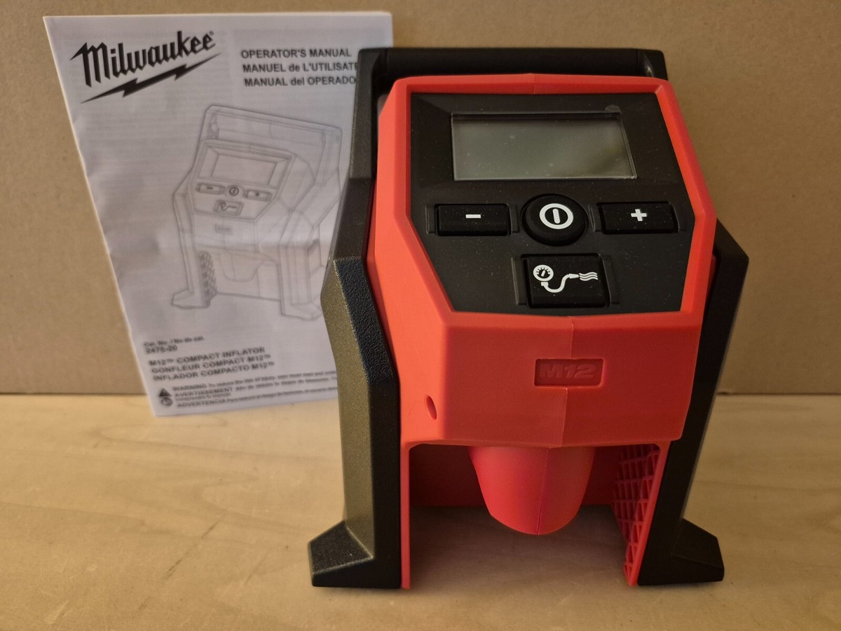 Milwaukee M12 Compact Milwaukee Tool Milwaukee Compact Inflator