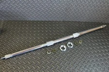 NEW Vito's Performance +2" extended AXLE Yamaha Banshee hub axle nuts kit CHROME