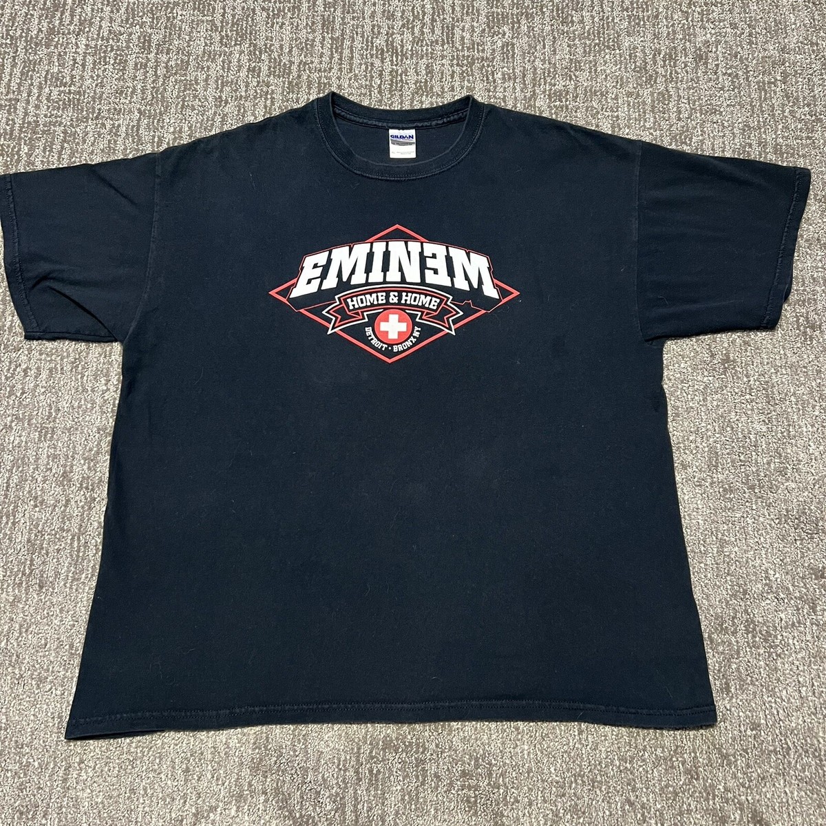 Eminem Home & Home Tour Shirt 2010 Size XL Jay-Z Vtg RARE Eminem Home & Home Tour Shirt 2010 Size XL Jay-Z Vtg RARE