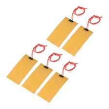 Heater Film Heating Plate, 12V 14W Polyimide Heat Pad, 100mmx50mm, Pack of 5