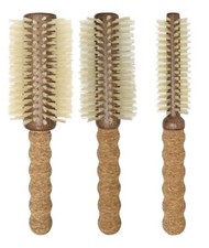 Cork Handle Natural Boar Bristle Brush VLS R Session Pro Tools - Set of 3