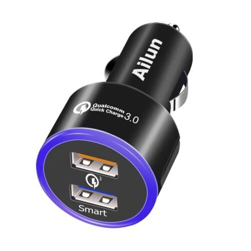 Teléfono Celular Negro Ailun Cargadores de Coche