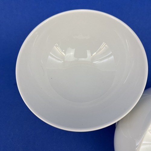 IKEA 365 Read 5” Set Of 4 White Rice Dessert Bowls Mint Stoneware Thailand 21986 - Imagen 5 de 10