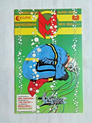 Miracleman No. 5 January 1986 Eclipse Comics First Alan Moore Printing NM (9.4)