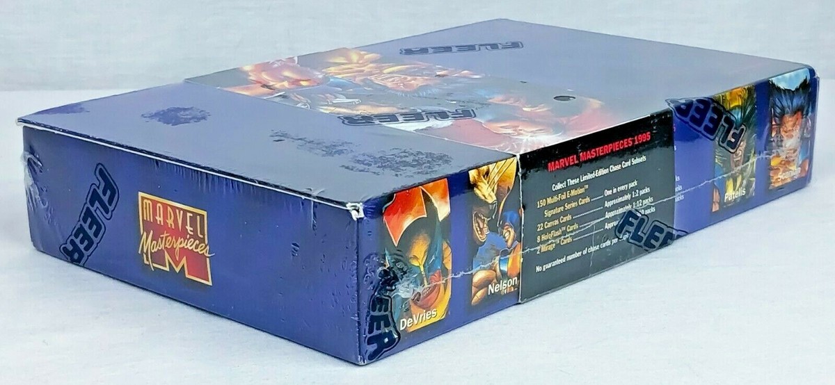 マジャイネーション LIMITED edition ブースターパック BOX 1995 Marvel Masterpieces Factory Sealed Box 36 Packs Rare