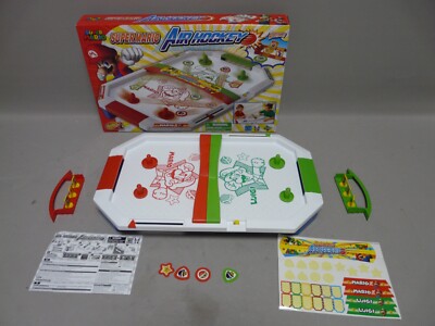 EPOCH Games 7415 Super Mario Air Hockey  Party Spiel Actionspiel Airhockey Spaß