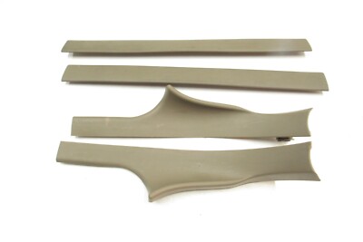 00-08 Jaguar S-Type  Rear FRON Left Side Door Step Scuff Sill Plate Trim OEM USE