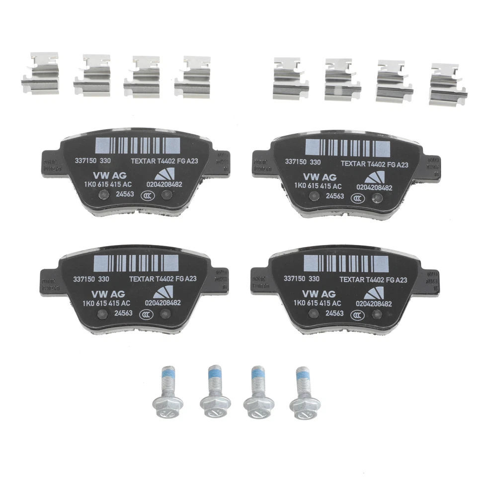 Nuevo forro de freno OEM Volkswagen 2009-2018 Eos GTI Jetta Passat 5K0-698-451-C Foto 2 de 3