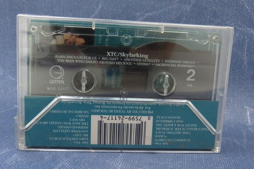 Sealed XTC Skylarking Cassette Tape 1986 Promo Rock Pop Rare Geffen M5G 24117 - Picture 2 of 4