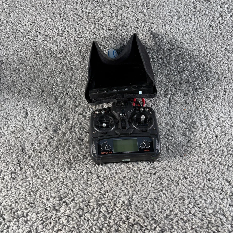 Walkera Devo 10 RC Radio Controller + Screen and 2x RX - Image 2 of 4