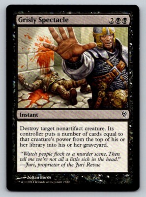 Grisly Spectacle Duel Decks: Jace vs. Vraska Regular