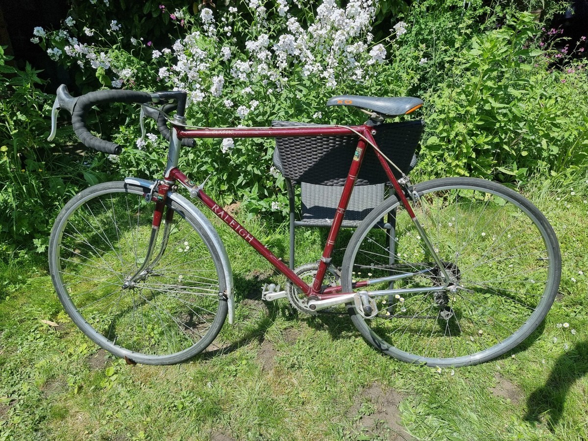 Raleigh Old Street Bikes 1970 TI Raleigh Sports Bicycle, Serial