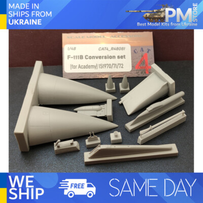 #ad CAT4 R48081 1 48 F 111B Conversion set for Academy 151970 71 72 $35.33