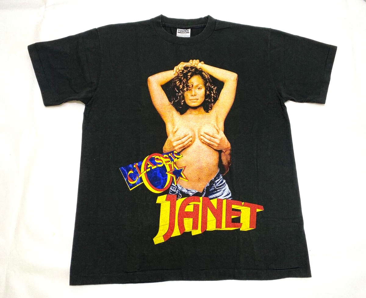 トップス Janet Jackson 90s bootleg tee s-l400.jpg