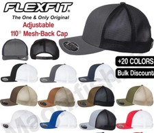 Flexfit Original 110® Mesh-Back Trucker Hat Adjustable Baseball Cap Bulk Lot NEW