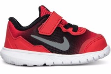 Nike Non-Tie Sneakers Flex Experience Red/Black NEW Little Boys Size 6 M