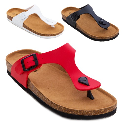 Sandalias Mujer Chanclas Bajo Cómodo Verano Casual Zapatillas Zuecos Mar  M-16 | eBay