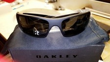 OAKLEY CRANKSHAFT POLARIZED Black Iridium , Matte Black AUTHENTIC CUSTOMIZED