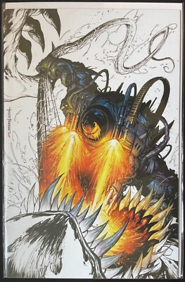 Venom #27 Tyler Kirkham B&W Color Splash Secret Variant Cover
