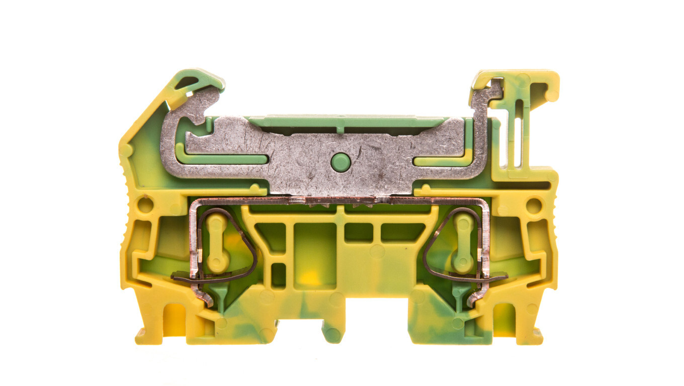 2-conductor terminal block 4mm2 yellow-green ST 4-PE 3031380 /T2UK