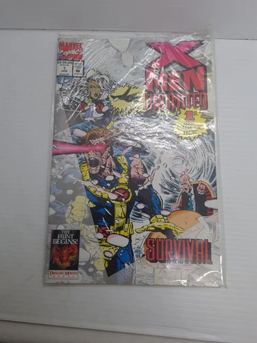 1993 Marvel X-Men Unlimited #1 comic Book Vintage Marvel Comics Excellent Condit