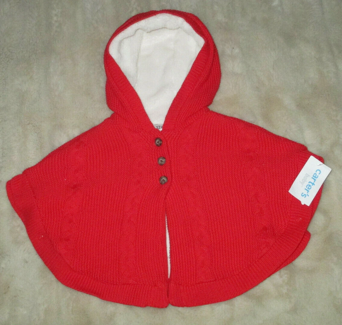 Carters poncho best sale sweater