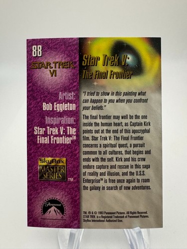 1993 SkyBox Star Trek Master Series Single Cards YOU PICK! - Picture 198 of 202