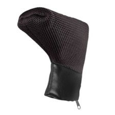 Black Blade Mesh Zipper Putter Replacement Headcover Right Handed Golf Club NEW