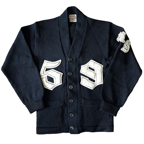 Veste d'équitation vintage Tri-Umph en laine noire - 1980