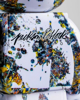 Jackson Pollock Studio Be@rbrick SPLASH 1000% - Medicom Bearbrick