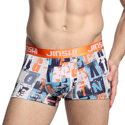 Mens Breathable Short Boxer Briefs Comfortable Men Underwear 3D Bag