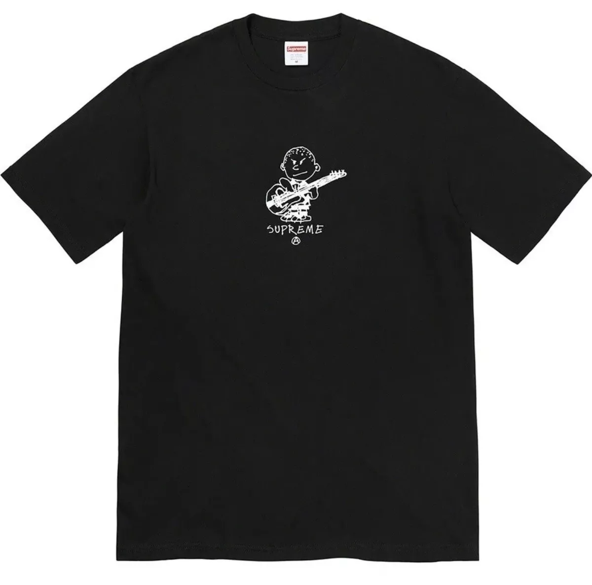 SUPREME ROCKER TEE - BLACK