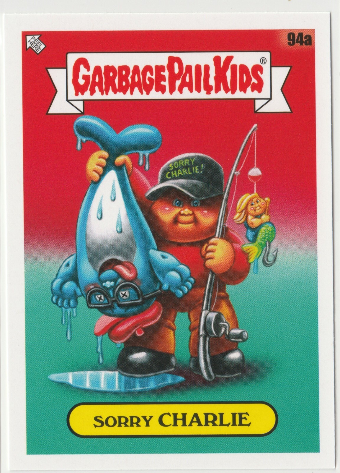 Sorry Charlie Garbage Pail Kids GPK 2021 Food Fight Trading Card #94a